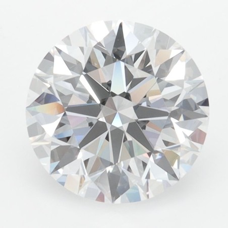 Diament laboratoryjny bezbarwny szlif okrągły, 2.37ct, IF, D, IGI LG700512271